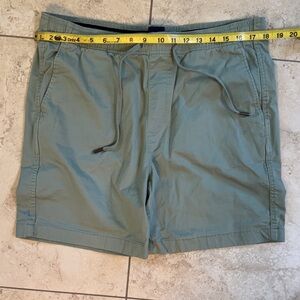 Gap Men's Olive Green and Brown Casual Shorts